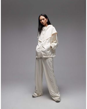 Nike Straight Leg Trousers With Belt - Grey