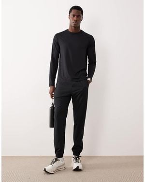Abercrombie & Fitch Ypb Cuffed Workout Joggers - Black