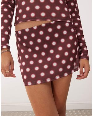 Collusion Micro Skirt - Red