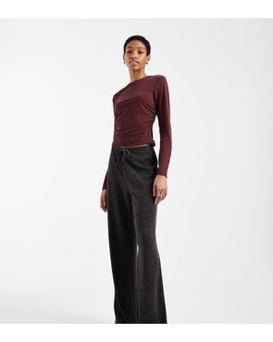 ONLY Lightweight Knitted Trousers - Purple