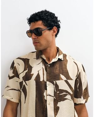 Mango Short Sleeve Shirt - Multicolor