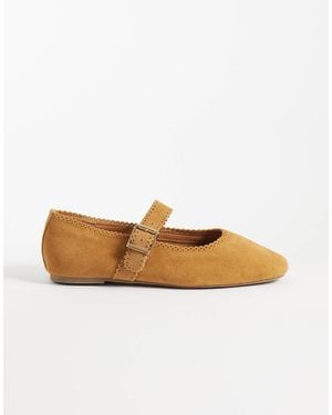 New Look – mary-jane-ballerinas - Weiß