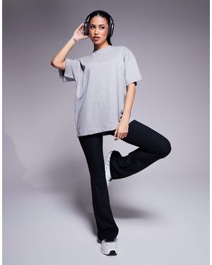 4505 Icon Boxy Heavyweight Cotton T-shirt With Quick Dry Finish - Grey