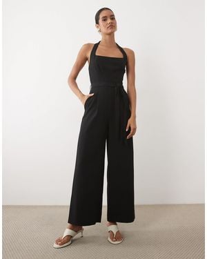 Mango Neckholder-overall - Schwarz