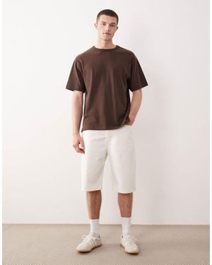 HUGO – skater-shorts - Braun