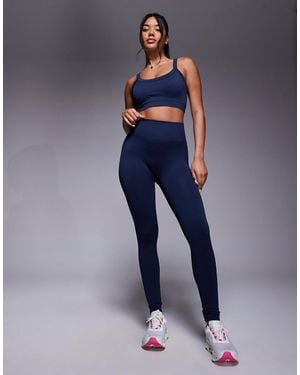 4505 Sculpting Seamless High Waist Gym leggings - Blue