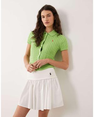 Polo Ralph Lauren Woven A-line Skirt - Green