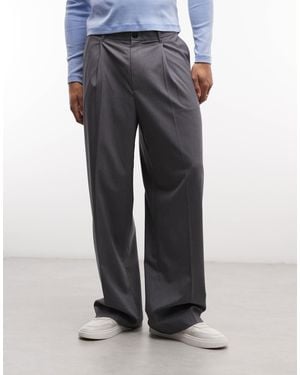 Weekday Uno Loose Fit Tailored - Gray