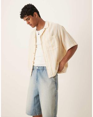 ASOS Oversized Shirt - Natural