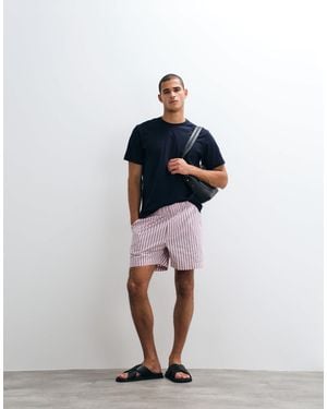 ARKET Pure Cotton Poplin Shorts - Pink
