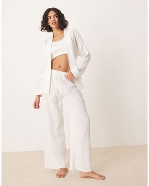 Luna – pyjama-hose - Natur