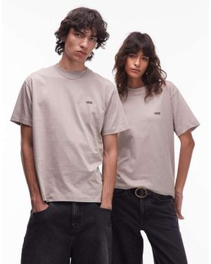 Vans Left Chest Logo Regular Fit T-Shirt - Pink