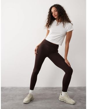 Sweaty Betty – all day – weiche 7/8-leggings - Braun