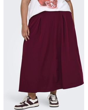 ONLY Jupe - bordeaux - Violet