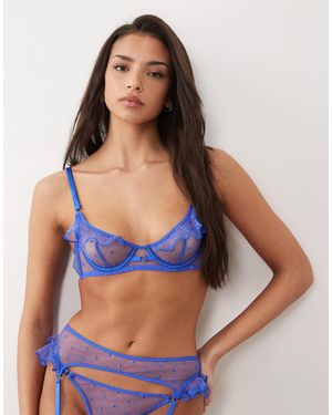 Untold Story Don'T Call Me Baby Underwired Bra - Blue