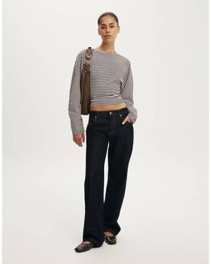 Cotton On Blair Batwing Long Sleeve - White