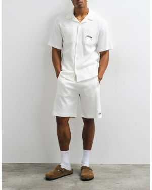 Prohibited Waffle Shorts Co-ord - Black