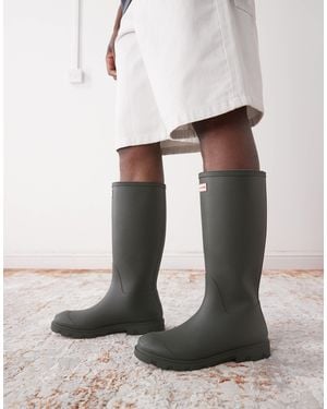 HUNTER – downpour – gummistiefel - Natur
