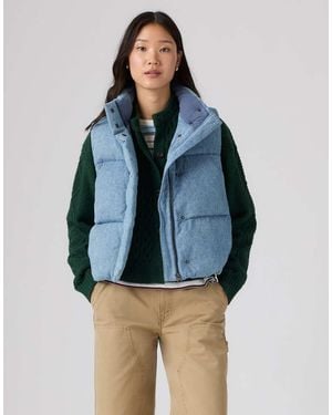 Levi's Tate Bubble Vest - Blue
