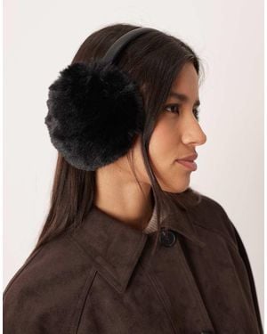 ASOS Adjustable Ear Muffs - Black