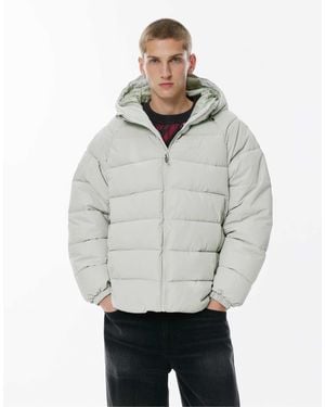 Pull&Bear – stwd – pufferjacke - Grau