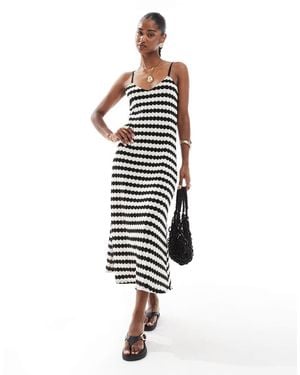 ONLY Crochet Maxi Dress - White