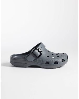 Crocs™ Sabots classiques en émail avec boucle - foncé - Gris