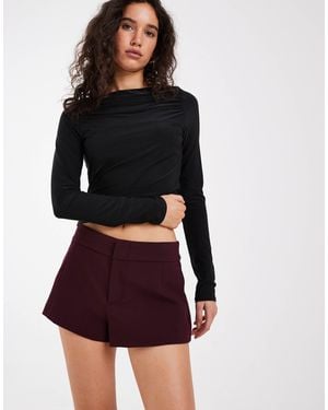 ASOS Maßgeschneiderte shorts mit niedriger leibhöhe - Schwarz