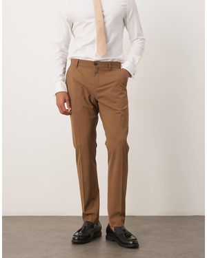 SELECTED Slim Fit Suit Trouser - Natural