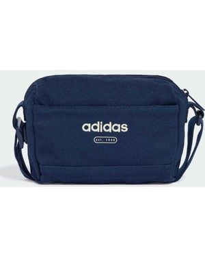 adidas Originals Canvas Cross Body Bag - Blue