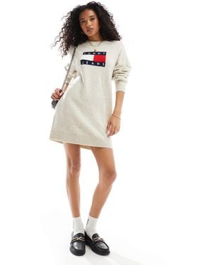 Tommy Hilfiger – pulloverkleid - Weiß