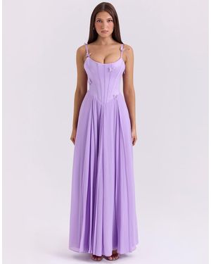 House Of Cb Pascha Maxi Dress - Purple