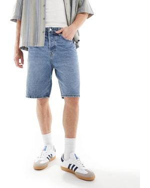 Only & Sons Baggy Denim Short - Blue