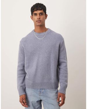 ARKET – oversize-pullover aus wollmix - Grau