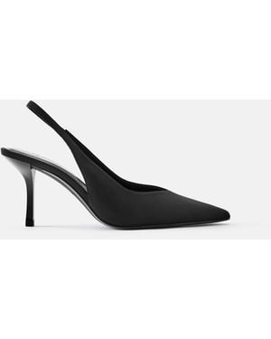 Pull&Bear Slingback-heels - Schwarz