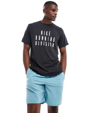 Nike Run Division Logo T-Shirt - Blue