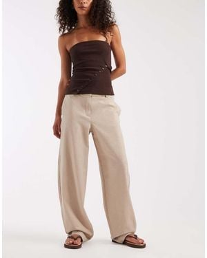 JJXX Barrel Trousers - Natural