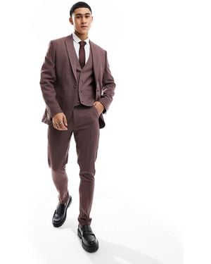 ASOS Wedding - veste - Rouge