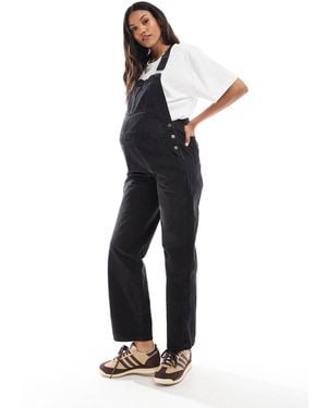 ASOS Asos Design Maternity Denim Dungaree - Blue
