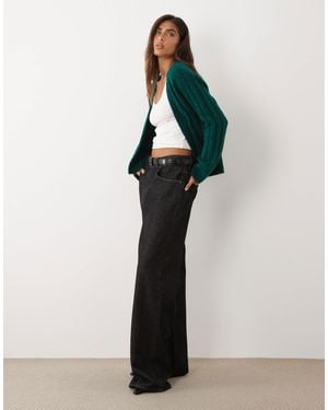 ASOS Edge To Edge Cardigan - Green