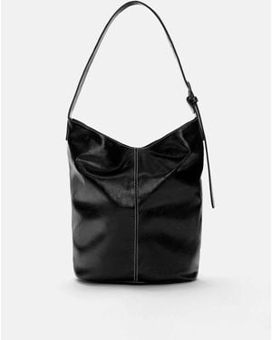 Pull&Bear – e einkaufstasche - Schwarz