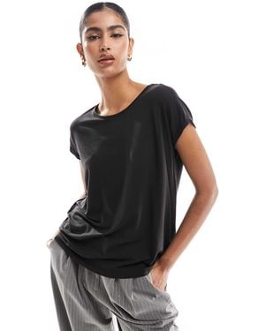 Vero Moda Round Neck T-Shirt - Black