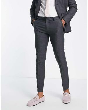 New Look Skinny Suit Trousers - Grey