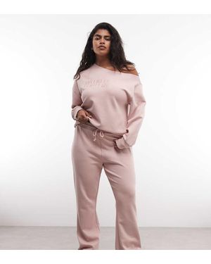 ASOS Weekend Collective Curve Co-Ord Interlock Flared Trouser