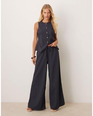 ASOS – palazzo-hose - Blau