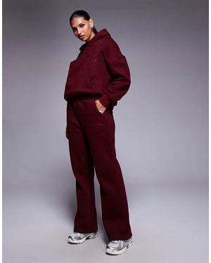 SIMMI Colby Varsity Flared Joggers - Purple
