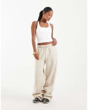 Only Petite Petite jogger mit weitem bein - Natur