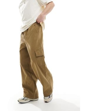 ASOS Loose Pull On Cargo - Metallic
