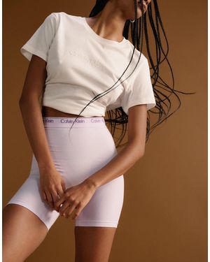 Calvin Klein Shapewear – nahtlose shorts - Braun