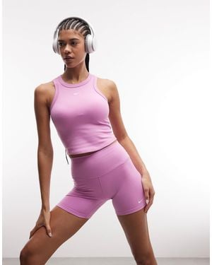 Nike Nike One Dri-fit Cropped Tank Top - Pink